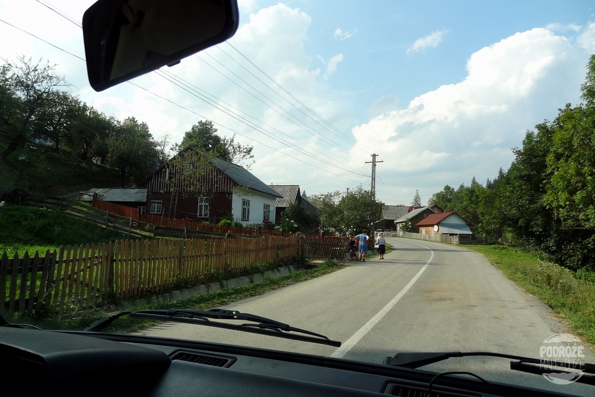Rumunia Bukowina wsie w Bukowinie