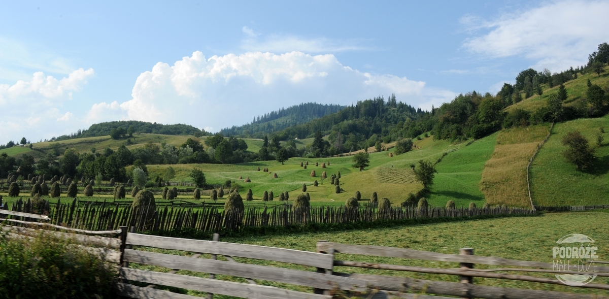 Rumunia Bukowina wsie w Bukowinie