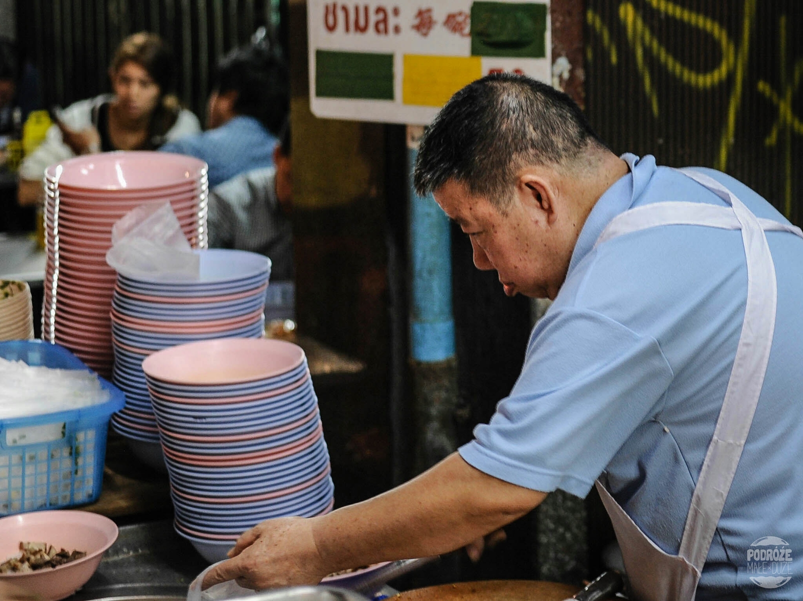 Street Food w China Town. Bangkok
