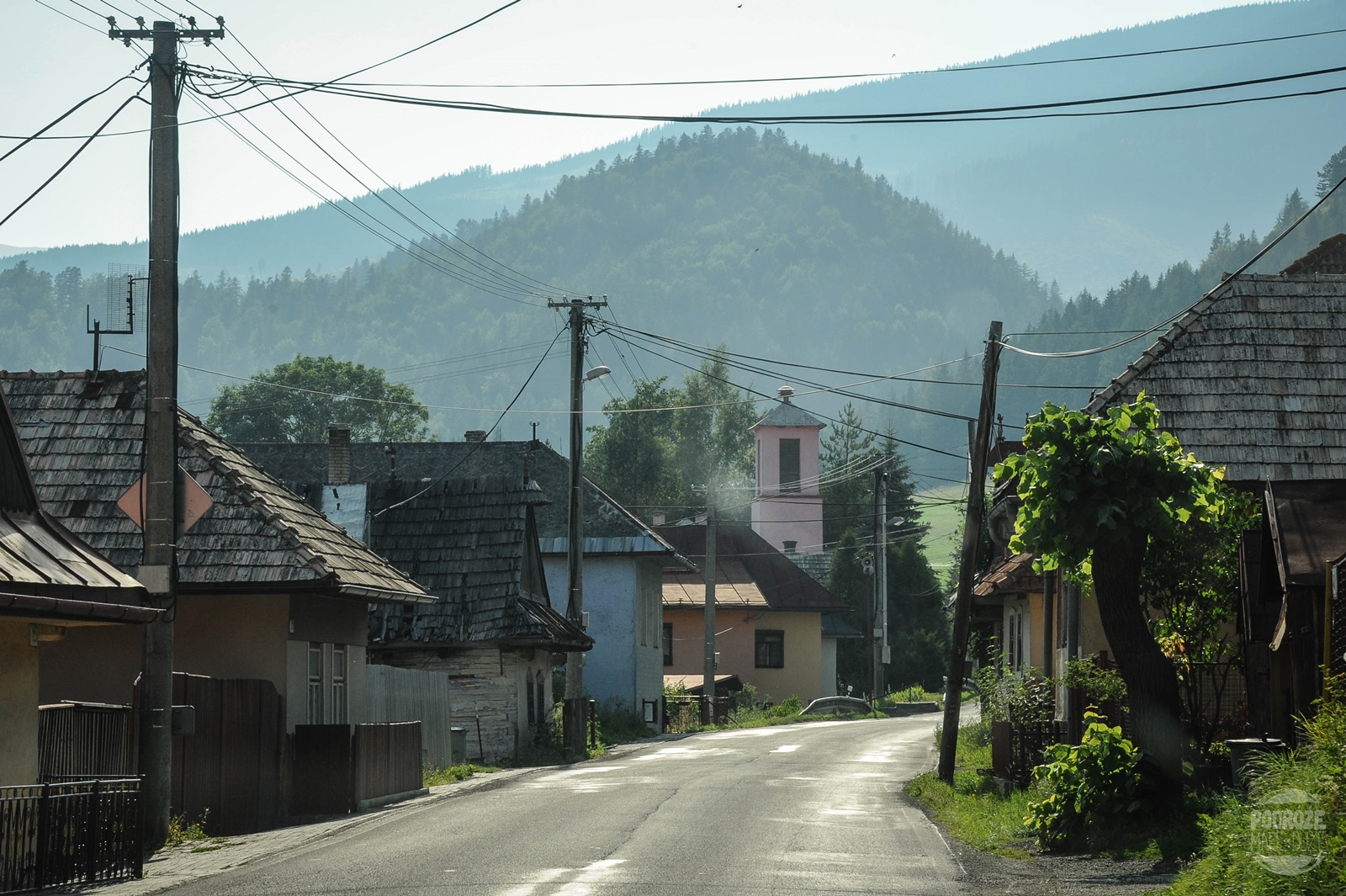 romska wieś Słowacja