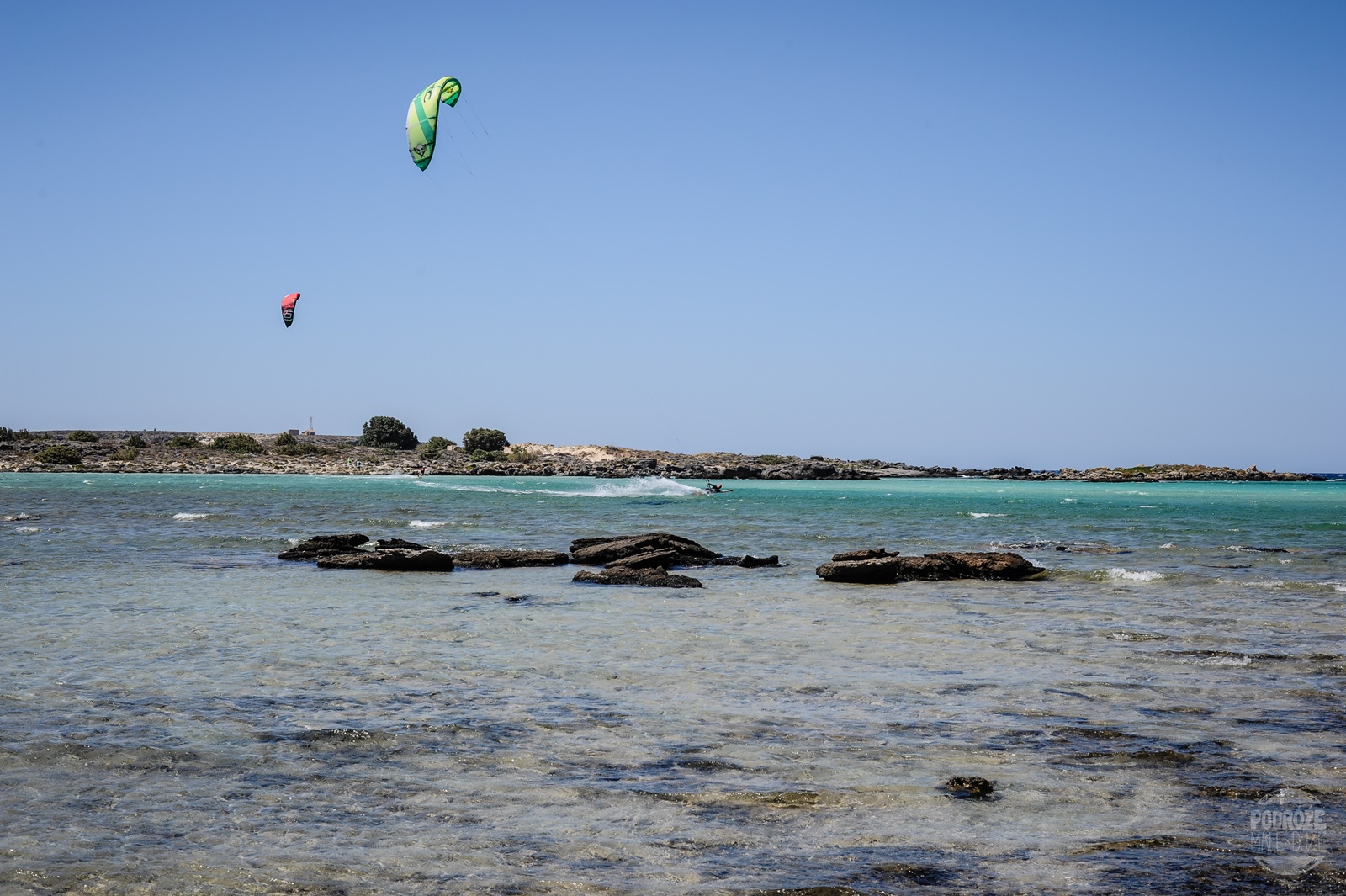 kitesurfing Elafonisi