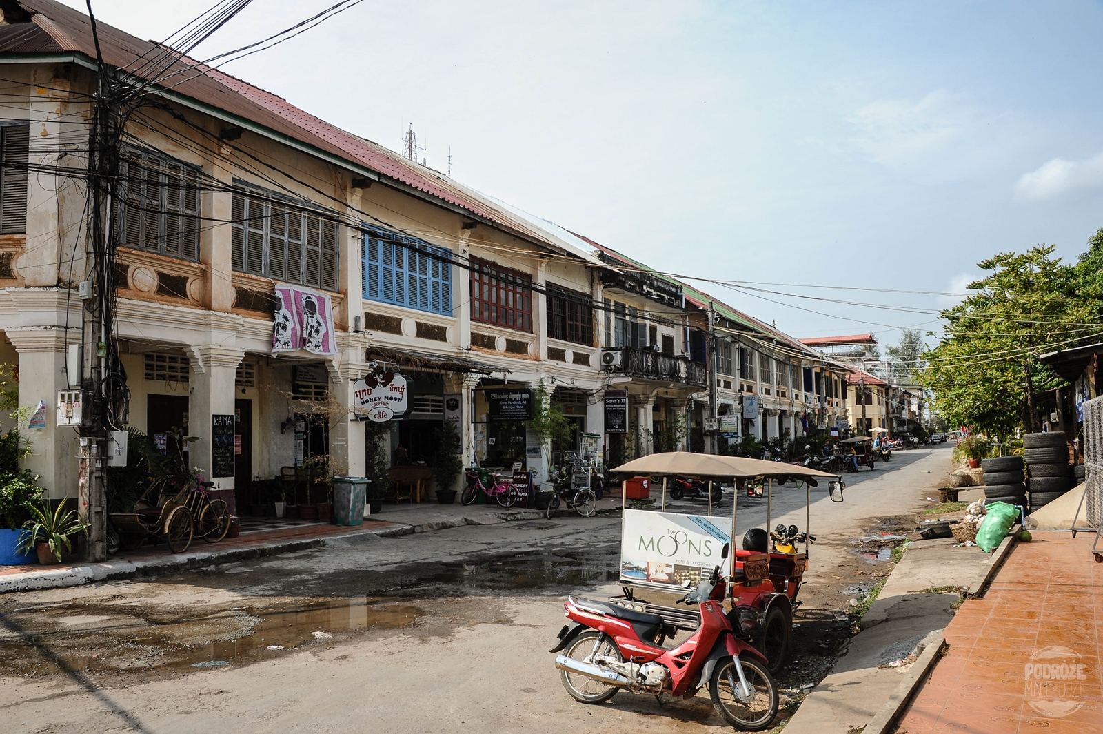 Kambodża Kampot przedmiescia